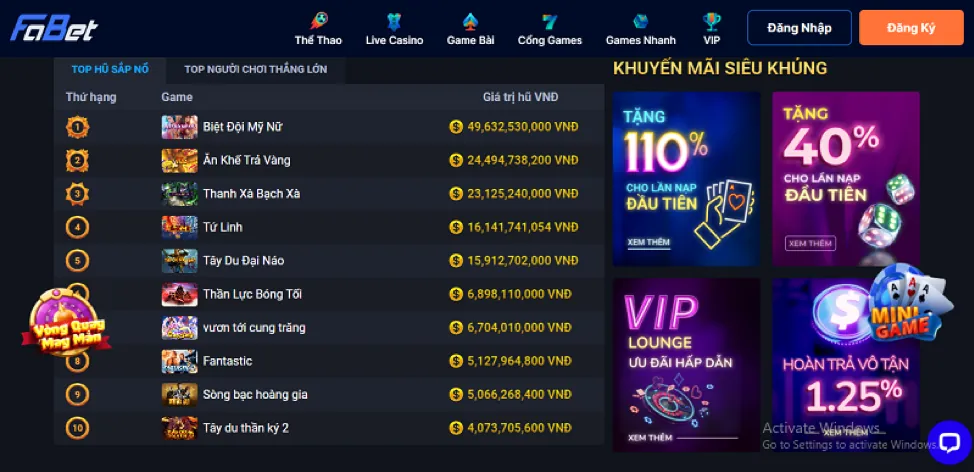 Quà tặng đặc biệt 33win4 app
